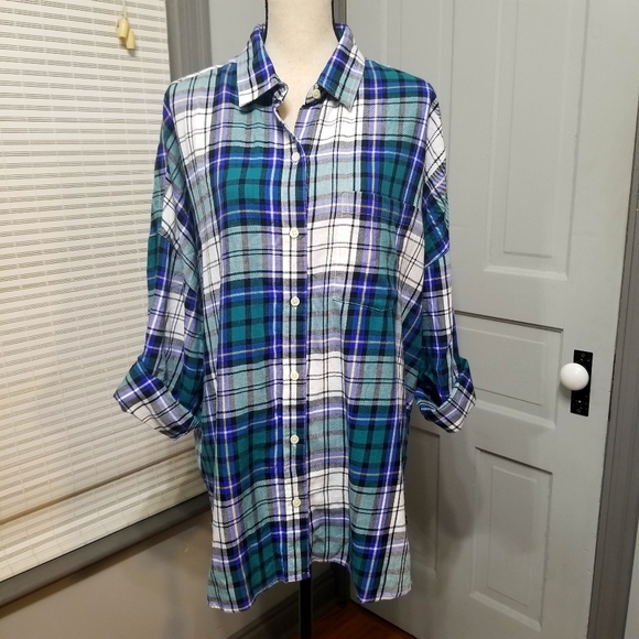 Old navy oversized flannel Clearance